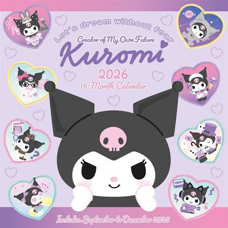 Calendrier mural  de Hello Kitty - Kuromi - Dream Without Fear - pour Unisexe - multicolore - Hello Kitty