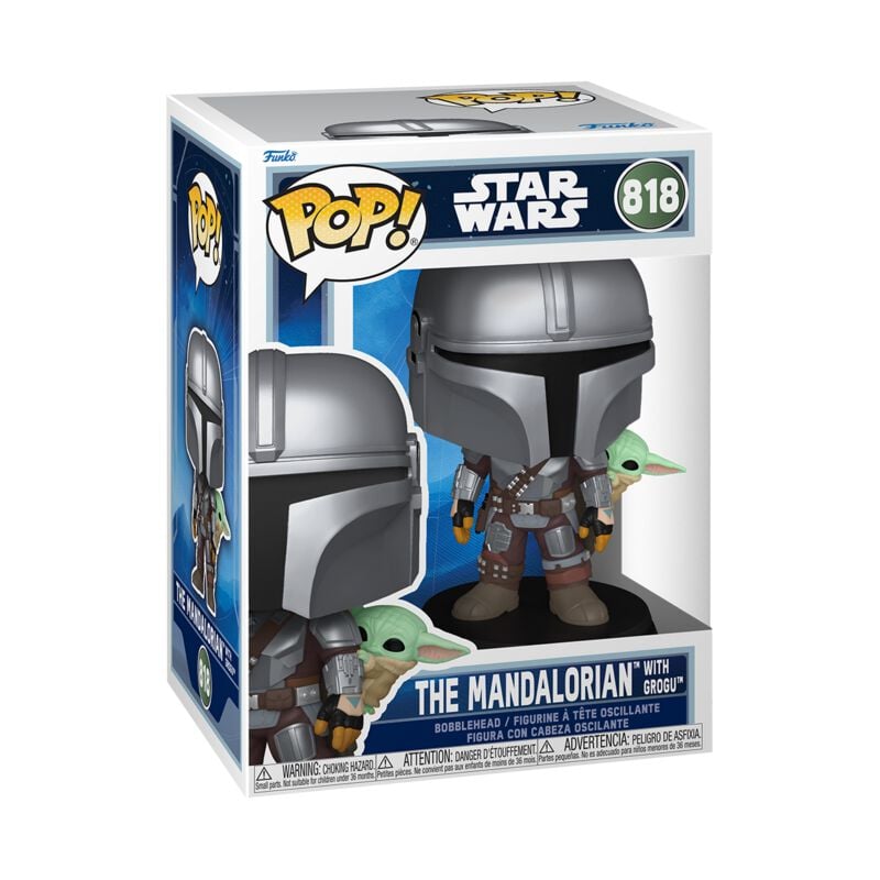 Star Wars - Mandalorien & Grogu - Funko Pop! n°818 - Funko Pop! - Funko Shop Europe - Star Wars