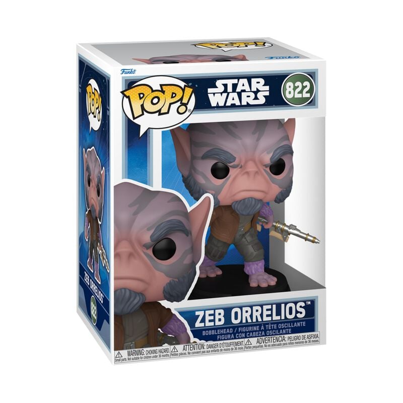 Star Wars - Zeb Orreliosl - Funko Pop! n°822 - Funko Pop! - Funko Shop Europe - Star Wars