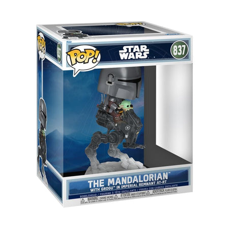 Star Wars - Le Mandalorien avec Grogu dans un AT-RT du vestige impérial - Funko Pop! n°837 - Funko Pop! - Funko Shop Europe - Star Wars