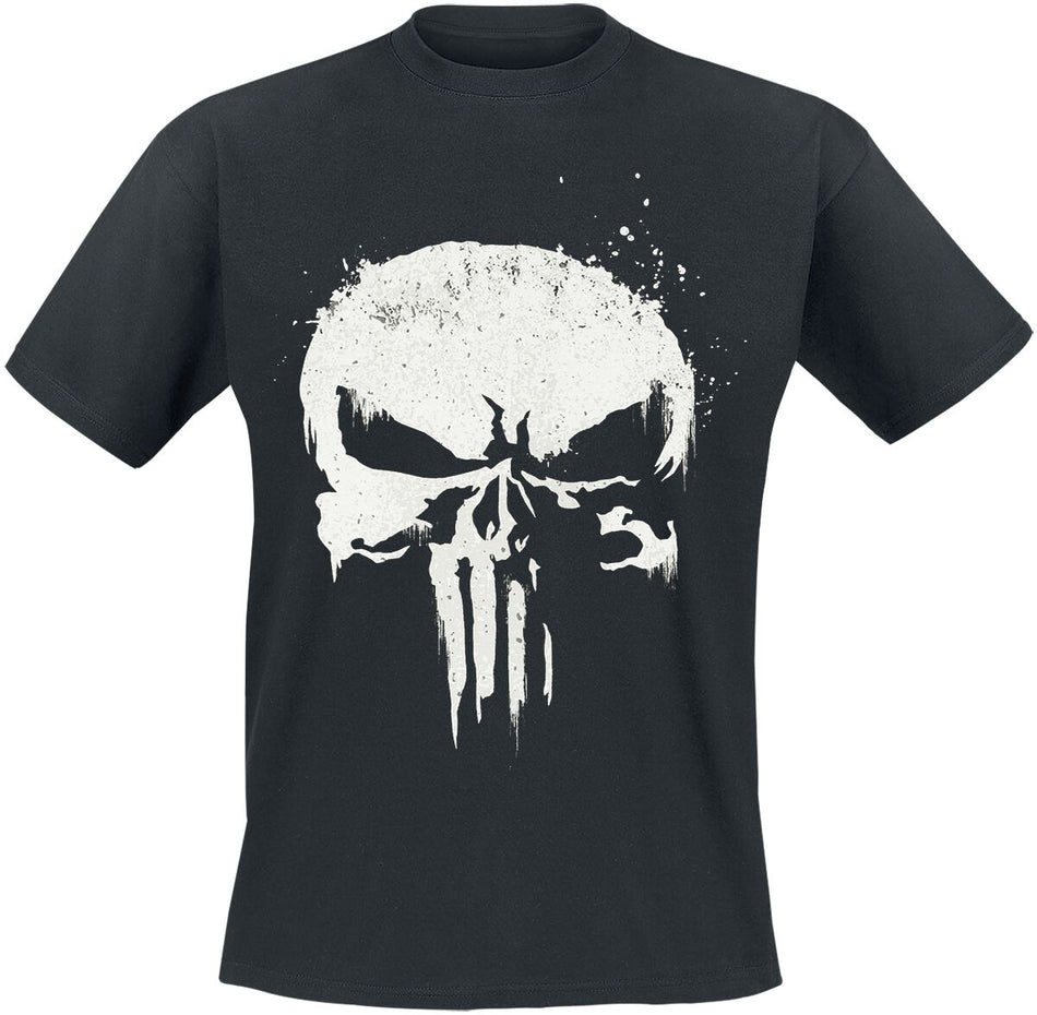 T-Shirt Manches courtes Disney de The Punisher - Skull - S à XL - pour Homme - noir - The Punisher