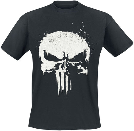 T-Shirt Manches courtes Disney de The Punisher - Skull - S à M - pour Homme - noir - The Punisher