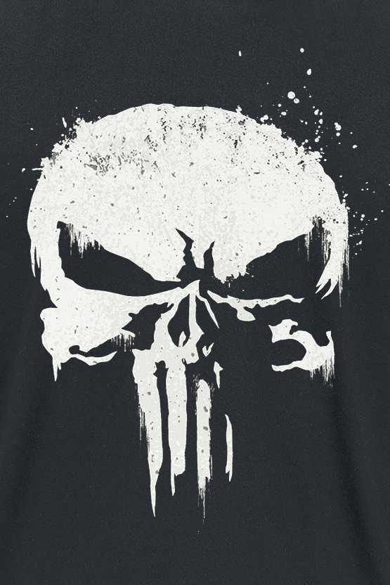 T-Shirt Manches courtes Disney de The Punisher - Skull - S à M - pour Homme - noir - The Punisher - View 2