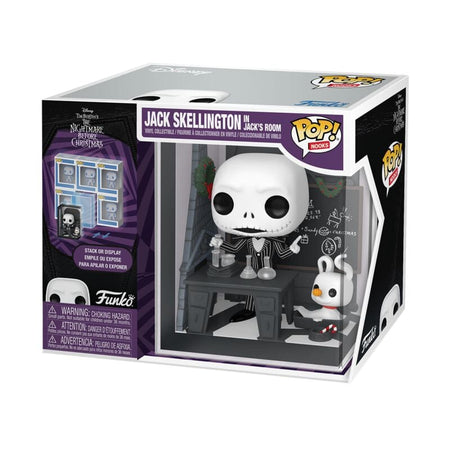 L'Étrange Noël De Monsieur Jack - Jack Skellington dans sa Chambre (Pop! Nooks) - Funko Pop! - Funko Pop! - Funko Shop Europe - L'Étrange Noël De Monsieur Jack
