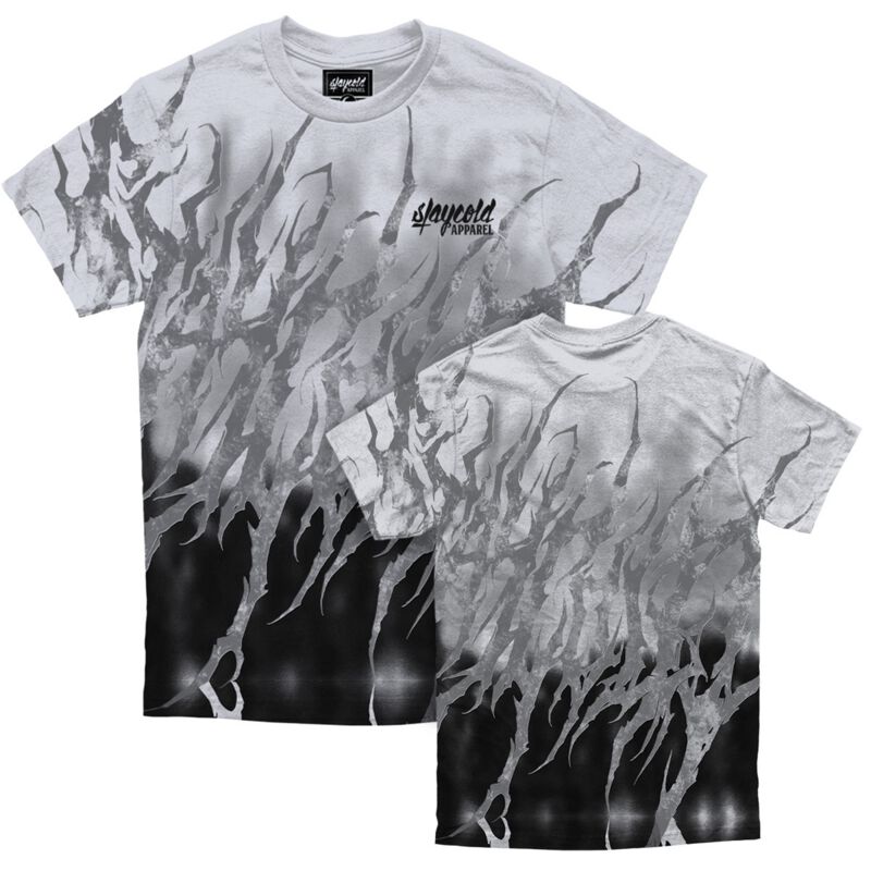 T-Shirt Manches courtes  de Stay Cold Apparel - Hellwire (grey) - Regular T-Shirt (200GSM) - M à XXL - pour Homme - gris/noir - Stay Cold Apparel