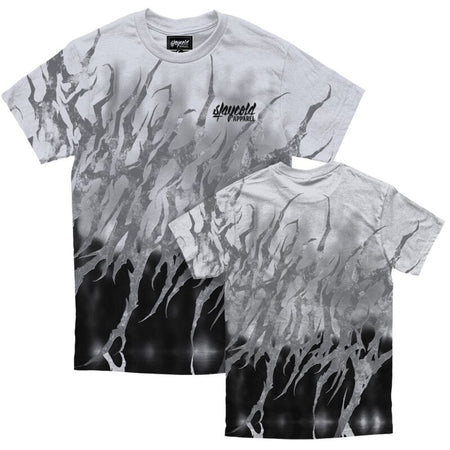 T-Shirt Manches courtes  de Stay Cold Apparel - Hellwire (grey) - Regular T-Shirt (200GSM) - M à XXL - pour Homme - gris/noir - Stay Cold Apparel