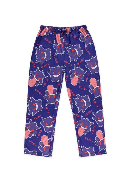 Bas de survêtement Gaming de Pokémon - Ectoplasma - Pantalon en Jersey - S à XXL - pour Homme - multicolore - Pokémon