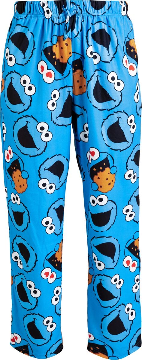 Bas de survêtement  de Sesame Street - Cookie Monster - Bas de Jogging Homme - S à XXL - pour Homme - multicolore - Sesame Street