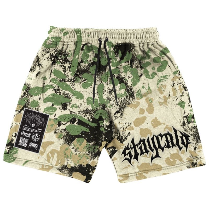 Short  de Stay Cold Apparel - Night Ops - Prime Shorts (Sand Camo) - S à XL - pour Homme - camouflage sable - Stay Cold Apparel