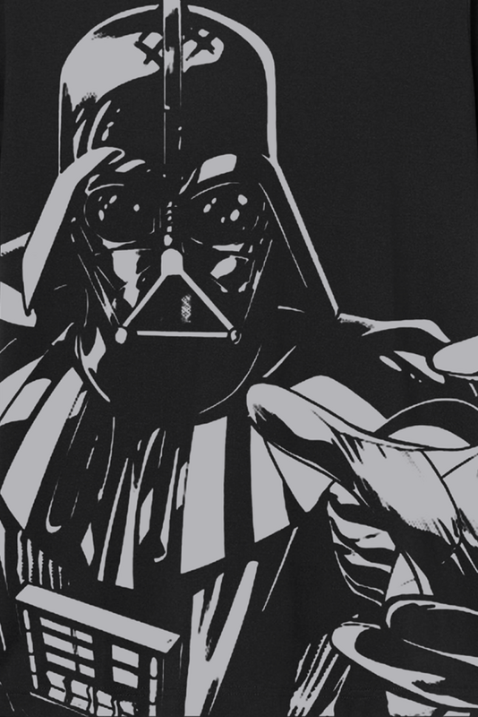 T-Shirt Manches courtes Disney de Star Wars - The Mandalorian - S à XXL - pour Homme - noir - Star Wars - View 2