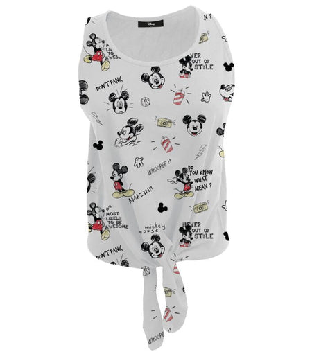 Top Disney de Mickey & Minnie Mouse - Mickey - Croquis - S à XL - pour Femme - multicolore - Mickey & Minnie Mouse