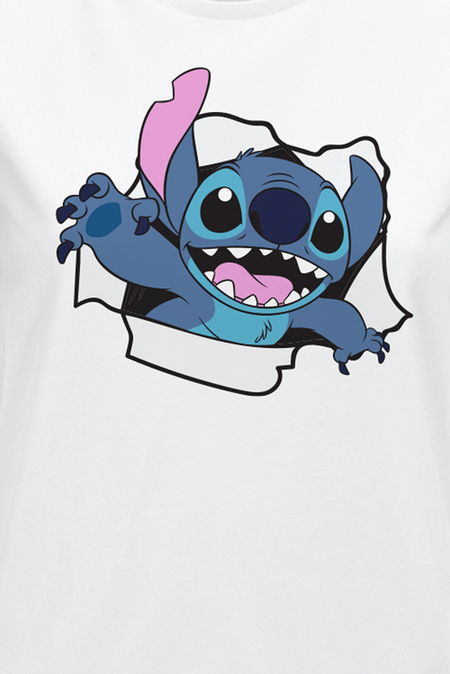 T-Shirt Manches courtes Disney de Lilo & Stitch - Tore Stitch - S à XXL - pour Femme - blanc - Lilo & Stitch - View 2