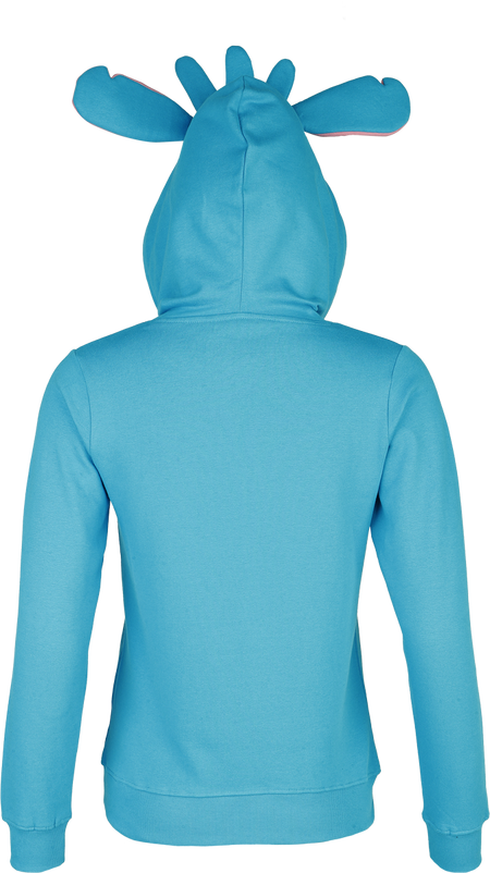 Sweat-shirt à capuche Disney de Lilo & Stitch - Stitch - S à XXL - pour Femme - bleu - Lilo & Stitch - View 2