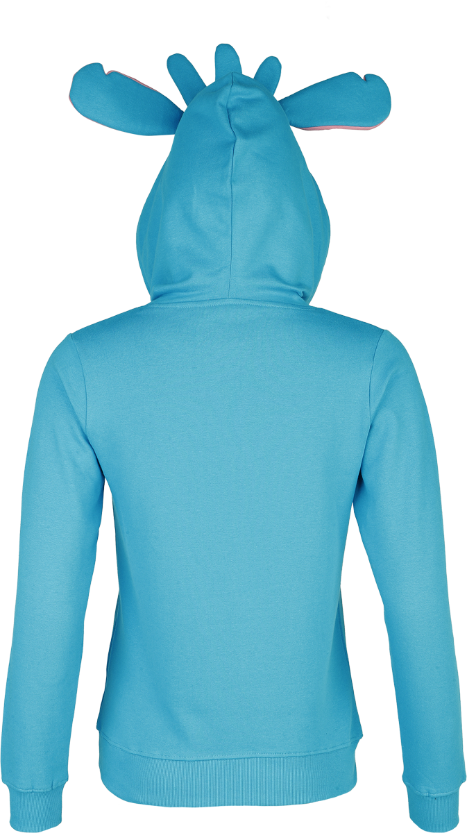 Sweat-shirt à capuche Disney de Lilo & Stitch - Stitch - S à XXL - pour Femme - bleu - Lilo & Stitch - View 2