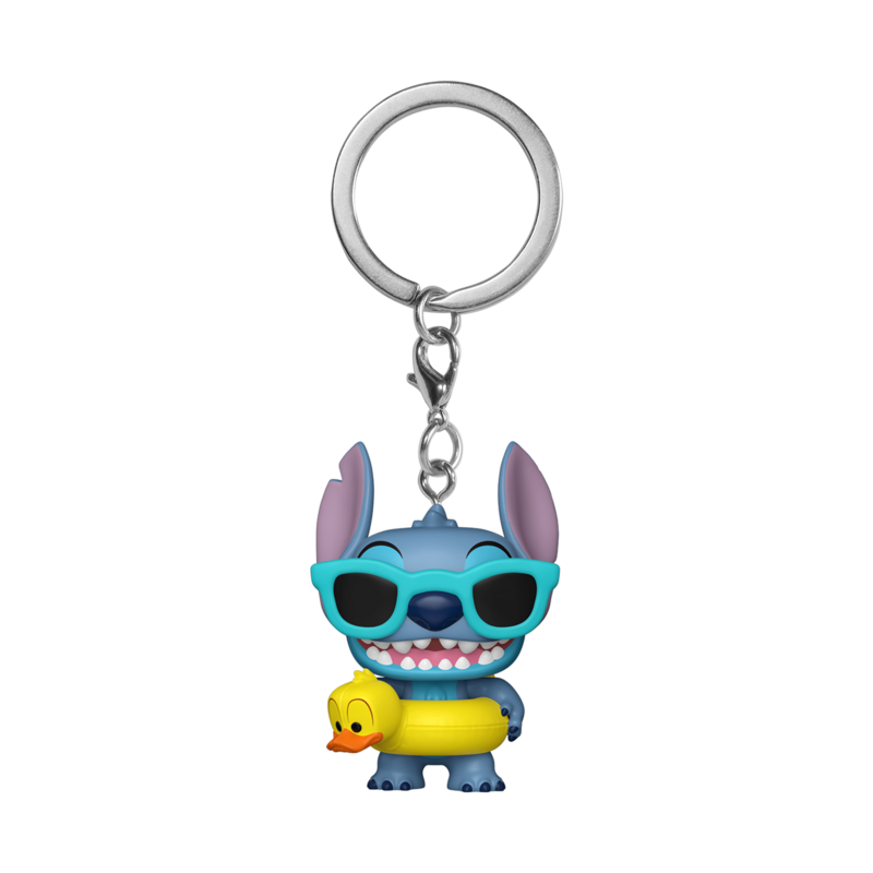 Porte-Clefs Pocket Pop! Disney de Lilo & Stitch - Stitch avec Bouée (Pop! Keychain) - pour Indifférent - Standard - Lilo & Stitch - View 2