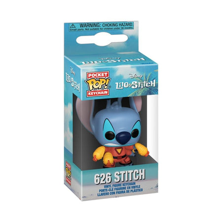 Porte-Clefs Pocket Pop! Disney de Lilo & Stitch - 626 - Stitch (Pocket Pop!) - pour Indifférent - Standard - Lilo & Stitch