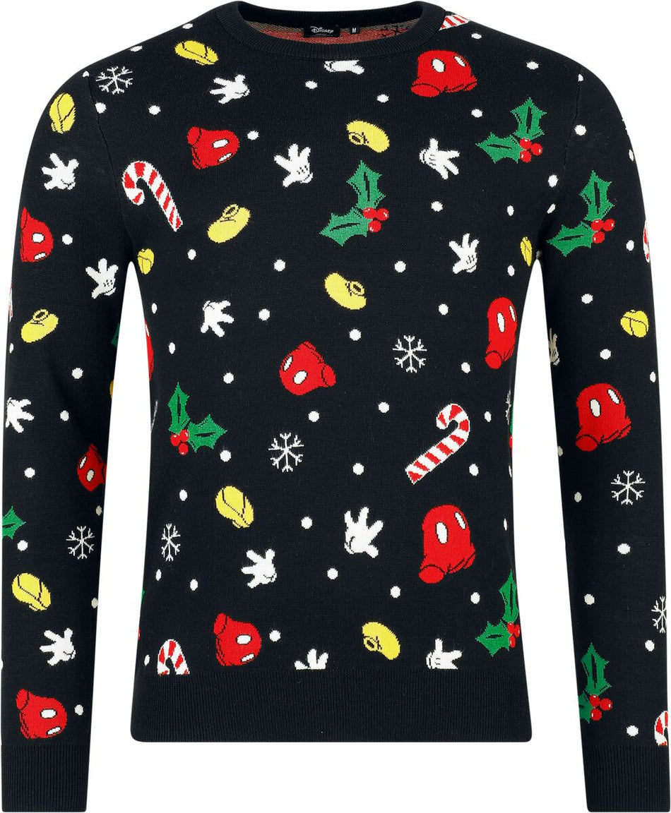 Pull de Noël Disney de Walt Disney - Team Christmas - S à XXL - pour Homme - multicolore - Walt Disney