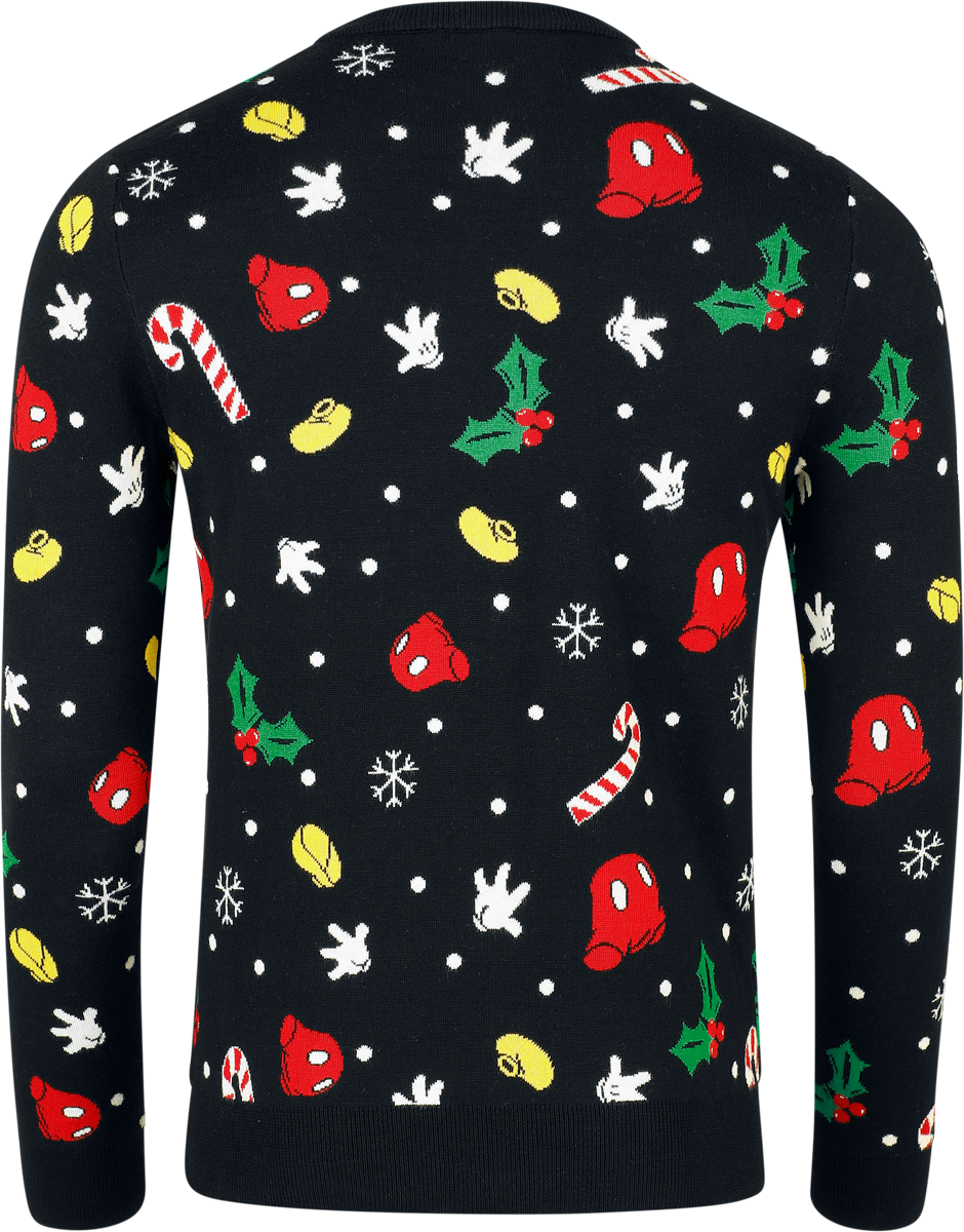 Pull de Noël Disney de Walt Disney - Team Christmas - S à XXL - pour Homme - multicolore - Walt Disney - View 2