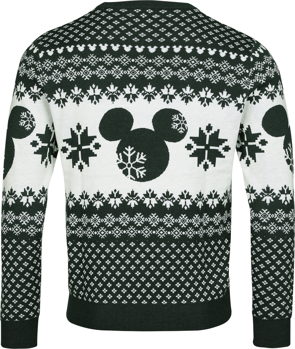 Pull de Noël Disney de Mickey & Minnie Mouse - S à XXL - pour Homme - multicolore - Mickey & Minnie Mouse - View 2