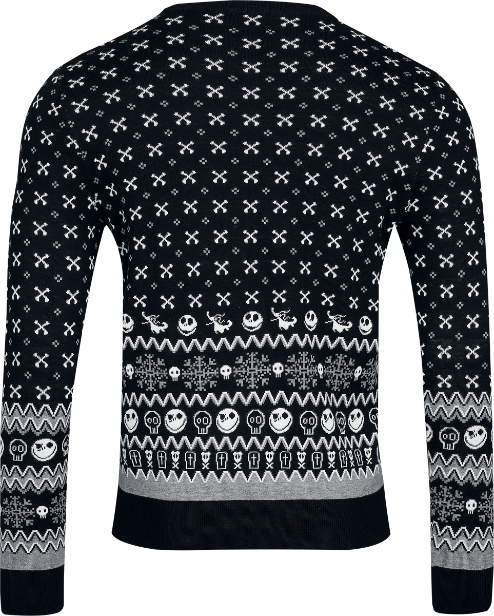 Pull de Noël Disney de L'Étrange Noël De Monsieur Jack - Ho Ho Howl - S à XXL - pour Homme - multicolore - L'Étrange Noël De Monsieur Jack - View 2