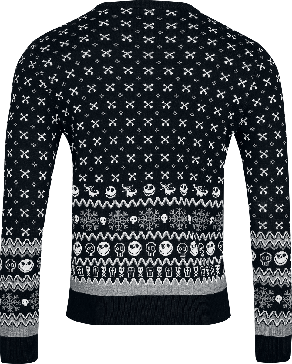 Pull de Noël Disney de L'Étrange Noël De Monsieur Jack - Ho Ho Howl - S à XXL - pour Homme - multicolore - L'Étrange Noël De Monsieur Jack - View 2