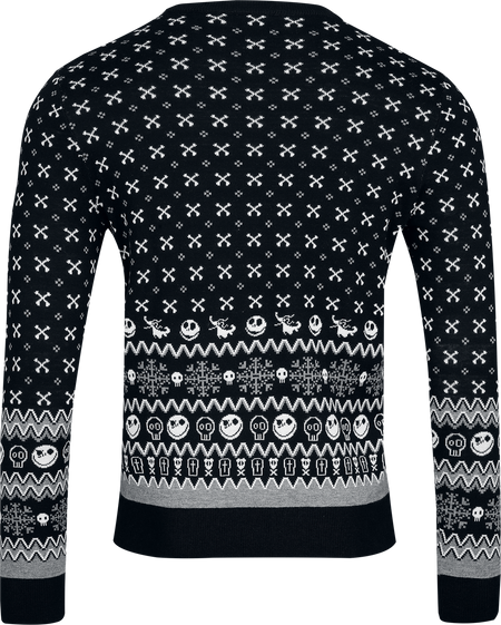 Pull de Noël Disney de L'Étrange Noël De Monsieur Jack - Ho Ho Howl - S à XXL - pour Homme - multicolore - L'Étrange Noël De Monsieur Jack - View 2