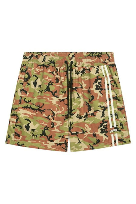 Short  de Unfair Athletics - Woodland - Short - S à 3XL - pour Homme - camouflage forêt - UNFAIR ATHLETICS