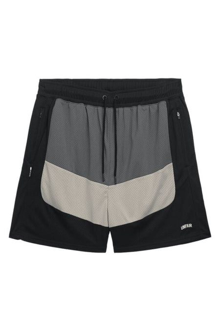 Short  de Unfair Athletics - Short en Maille - S à 3XL - pour Homme - gris/noir - UNFAIR ATHLETICS