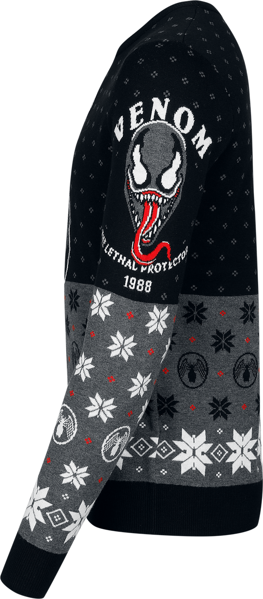 Pull de Noël Disney de Spider-Man - Venom 1988 - S à XXL - pour Homme - multicolore - Spider-Man - View 2