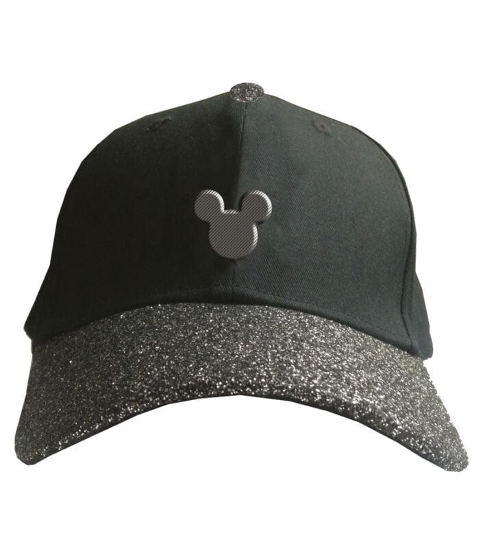Casquette Disney de Mickey & Minnie Mouse - Mickey Pailleté - pour Unisexe - noir - Mickey & Minnie Mouse