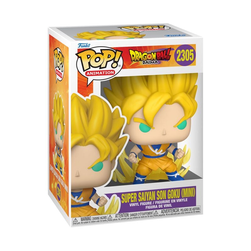 Dragon Ball Super Saiyan Son Goku (Mini) (Éd. Chase Possible) - Funko Pop! n°2305 - Funko Pop! - Funko Shop Europe - Dragon Ball