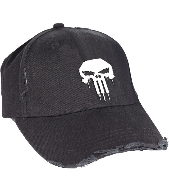 Casquette Disney de The Punisher - Crâne - Logo - pour Unisexe - noir - The Punisher
