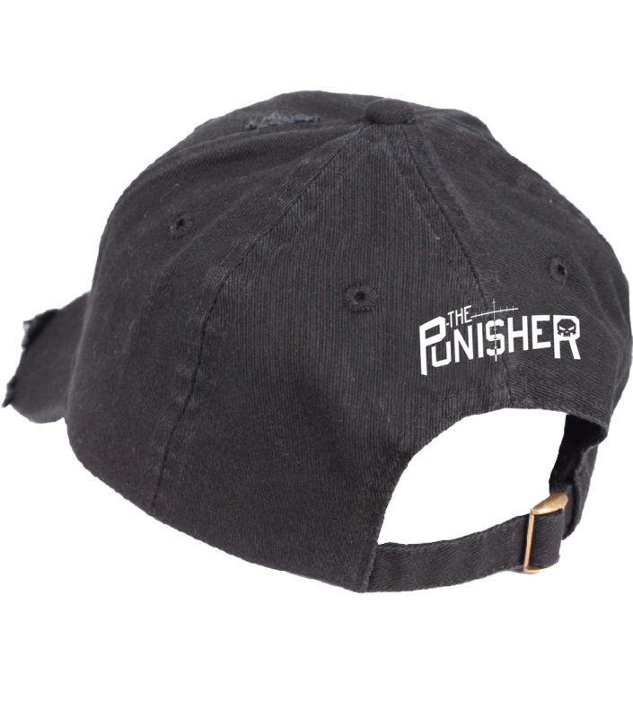 Casquette Disney de The Punisher - Crâne - Logo - pour Unisexe - noir - The Punisher - View 2