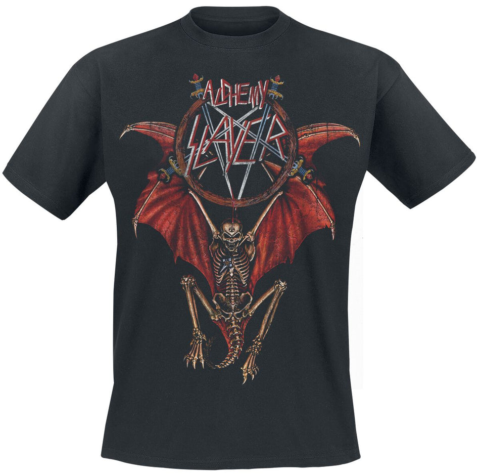 T-Shirt Manches courtes  de Slayer - Alchemy - Winged Demon - S à 5XL - pour Homme - noir - Slayer