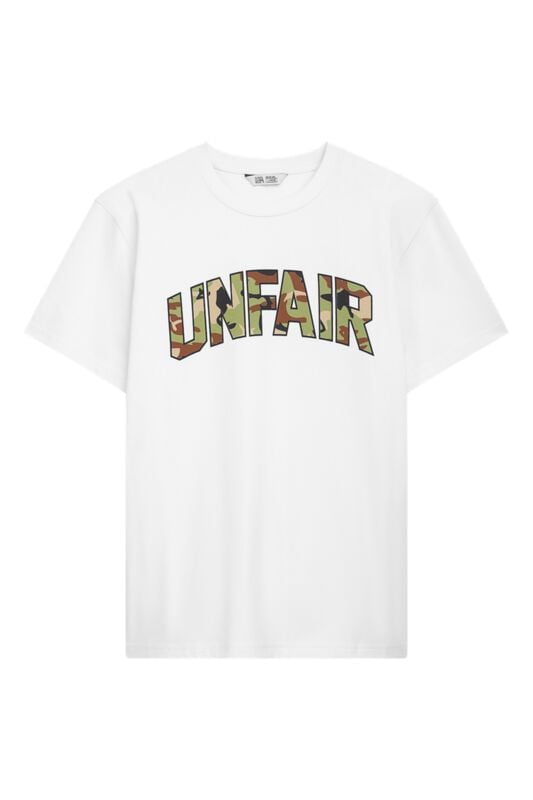 T-Shirt Manches courtes  de Unfair Athletics - Woodland - T-Shirt - S à 3XL - pour Homme - blanc - UNFAIR ATHLETICS