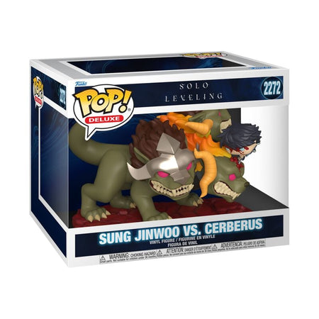 Solo Leveling - Sung Jinwoo Vs Cerberus - (Pop! Deluxe) Vinyl Figur 2272 - Funko Pop! - Funko Shop Europe - Solo Leveling