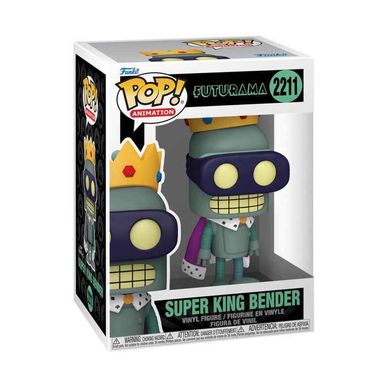 Futurama - Super King Bender - Funko Pop! n°2211 - Funko Pop! - Funko Shop Europe - Futurama