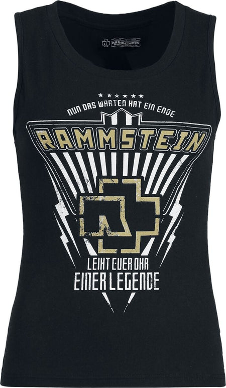 Top  de Rammstein - Legende - S à 3XL - pour Femme - noir - Rammstein