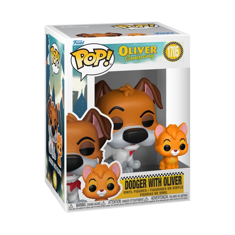 Oliver & Compagnie - Roublard avec Oliver (Éd. Chase Possible) - Funko Pop! n°1705 - Funko Pop! - Funko Shop Europe - Oliver & Compagnie