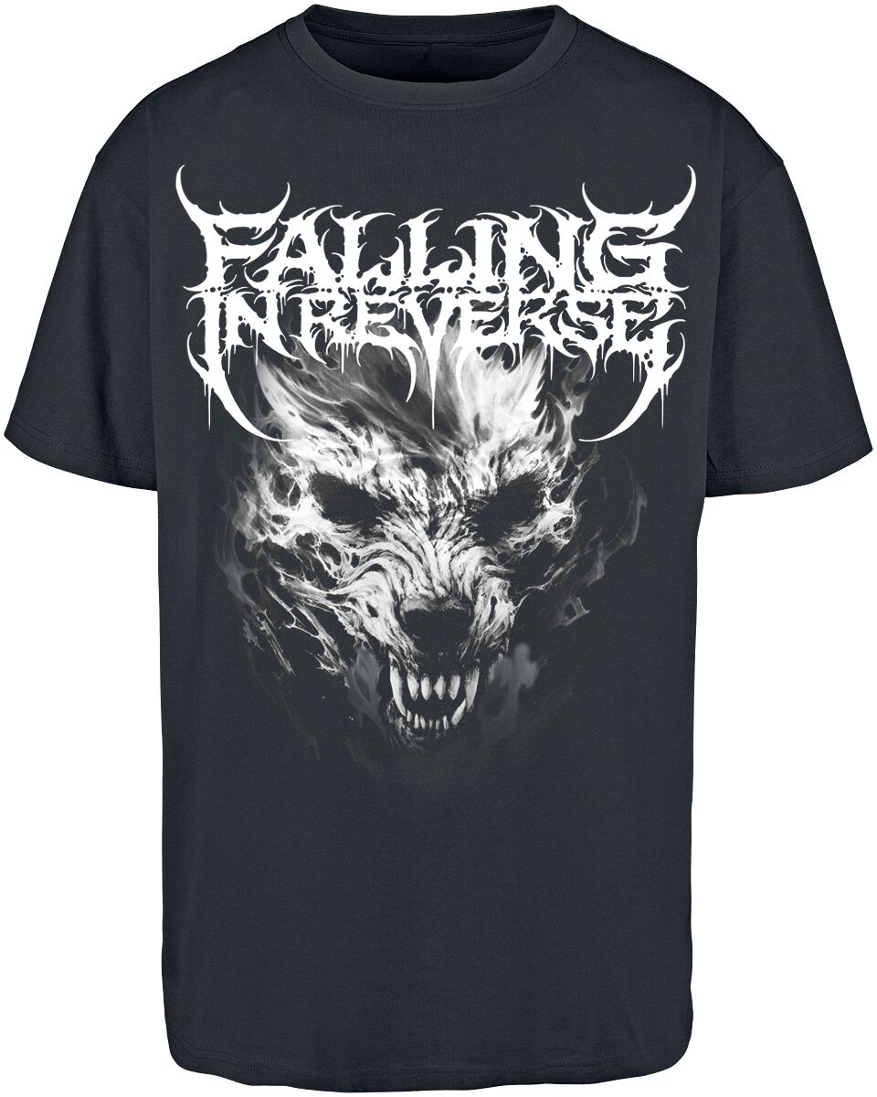 T-Shirt Manches courtes  de Falling In Reverse - Wolf - S à 5XL - pour Homme - noir - Falling In Reverse