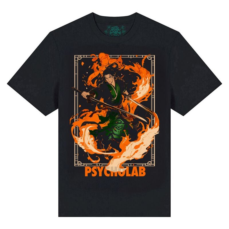 T-Shirt Manches courtes  de Psycholab - Fire - S à 3XL - pour Homme - noir - Psycholab