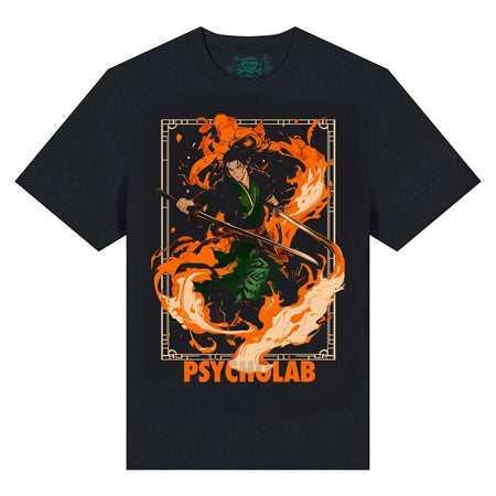 T-Shirt Manches courtes  de Psycholab - Fire - S à 3XL - pour Homme - noir - Psycholab