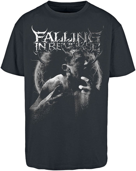 T-Shirt Manches courtes  de Falling In Reverse - Screaming - S à 5XL - pour Homme - noir - Falling In Reverse