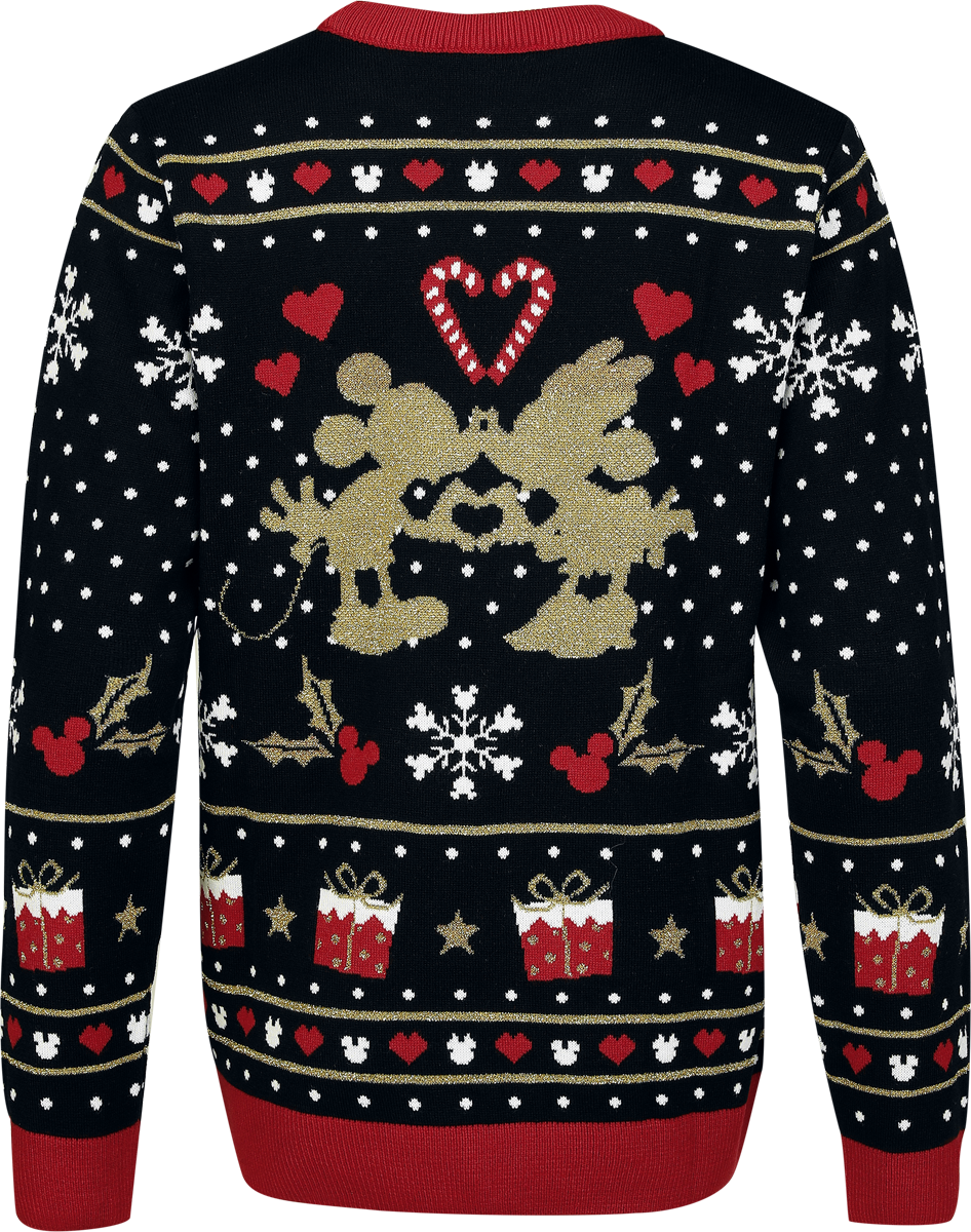 Pull de Noël Disney de Mickey & Minnie Mouse - Mickey Happy Holidays - S à XL - pour Femme - multicolore - Mickey & Minnie Mouse - View 2