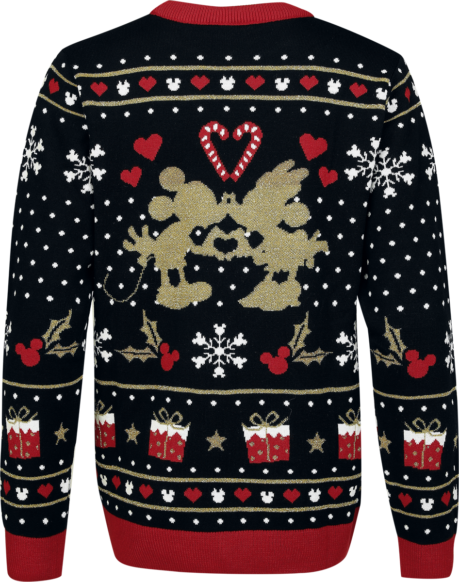 Pull de Noël Disney de Mickey & Minnie Mouse - Mickey Happy Holidays - S à XXL - pour Femme - multicolore - Mickey & Minnie Mouse - View 2