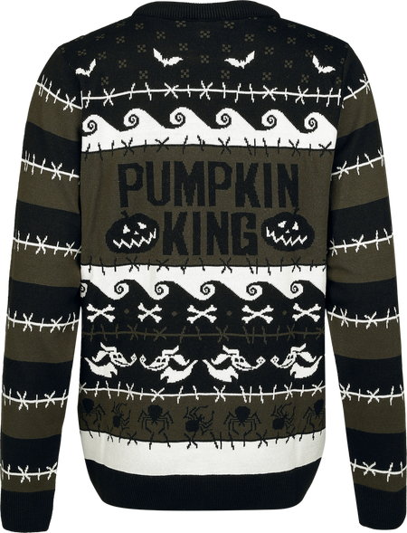 Pull de Noël Disney de L'Étrange Noël De Monsieur Jack - The Pumpkin King - S à XXL - pour Femme - multicolore - L'Étrange Noël De Monsieur Jack - View 2