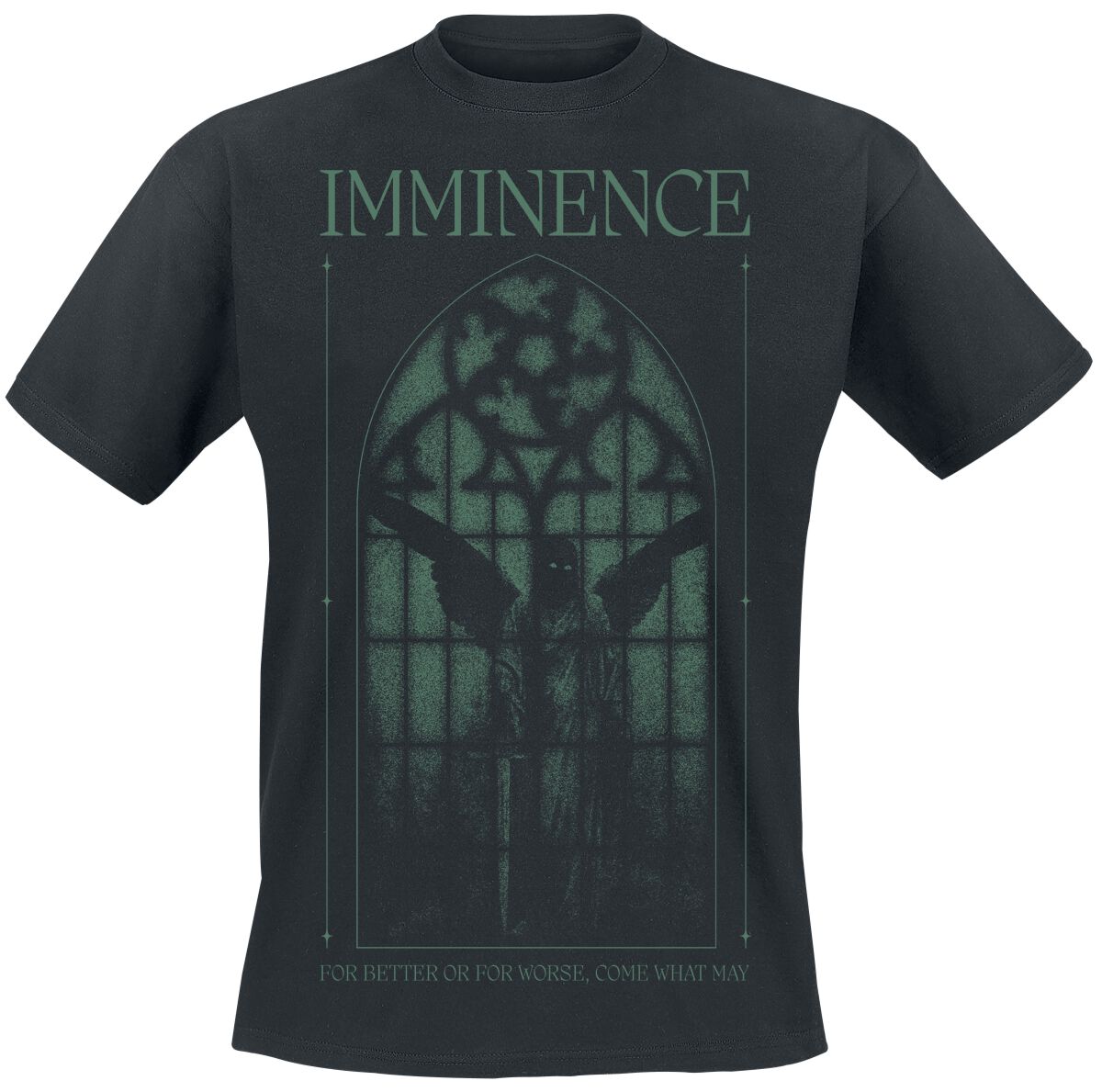 T-Shirt Manches courtes  de Imminence - Come What May - S à XXL - pour Homme - noir - Imminence