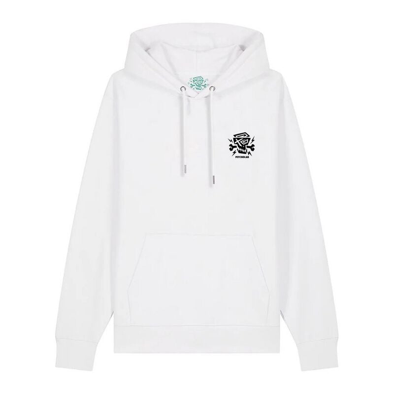 Sweat-shirt à capuche  de Psycholab - Anger - S à XL - pour Homme - blanc - Psycholab