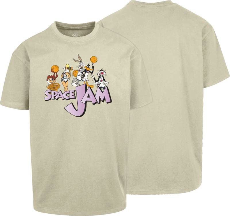 T-Shirt Manches courtes  de Space Jam - Group - Oversize - S à XXL - pour Homme - naturel - Space Jam