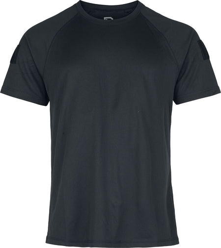 T-Shirt Manches courtes  de Brandit - Top à manches longues et séchage rapide - S à 4XL - pour Homme - noir - Brandit